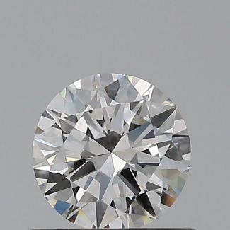 0.5 Carat Round F VVS1 EX VG GIA Natural Diamond