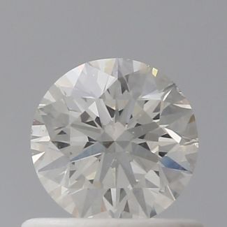 0.60 Carat Round I SI2 EX GIA Natural Diamond