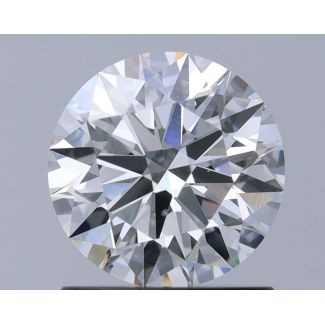 1.09 Carat Round G SI1 EX GIA Natural Diamond