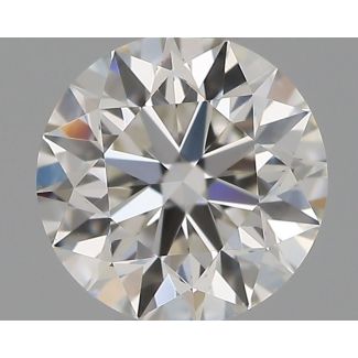 0.4 Carat Round G VS1 EX IGI Natural Diamond