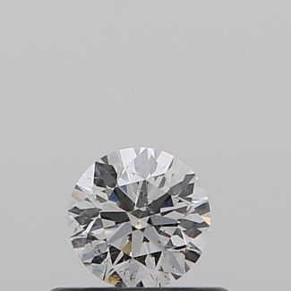 0.33 Carat Round F SI2 EX GIA Natural Diamond