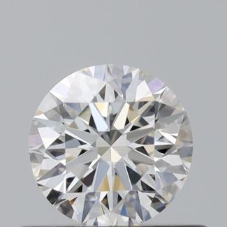 0.4 Carat Round H IF VG EX GIA Natural Diamond