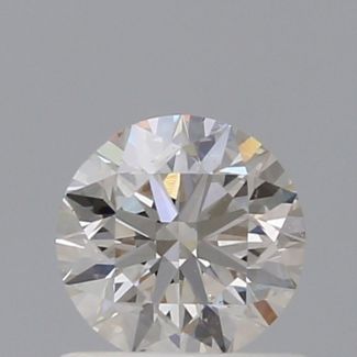 0.70 Carat Round J VS2 VG EX GIA Natural Diamond