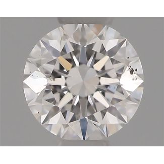 0.31 Carat Round D SI1 EX GIA Natural Diamond