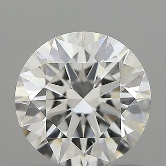 0.77 Carat Round F IF EX GIA Natural Diamond