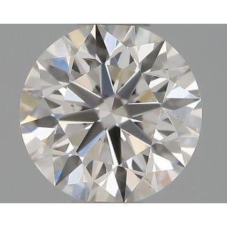 0.42 Carat Round H VS1 EX IGI Natural Diamond