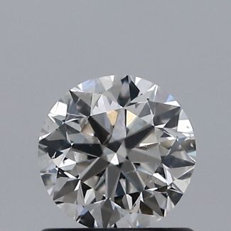 0.72 Carat Round E SI1 VG GIA Natural Diamond