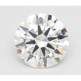 0.8 Carat Round G SI2 EX GIA Natural Diamond