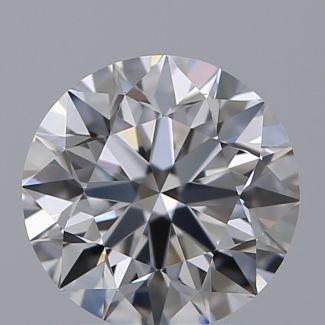 1.50 Carat Round D VVS1 EX GIA Natural Diamond