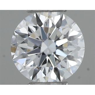 0.23 Carat Round E VVS1 EX VG GIA Natural Diamond