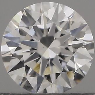 0.33 Carat Round D SI1 EX GIA Natural Diamond