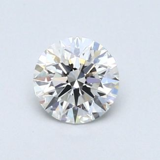 0.53 Carat Round G VS1 EX GIA Natural Diamond