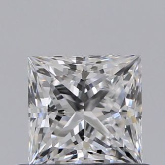 0.50 Carat Princess D VS2 - VG GIA Natural Diamond