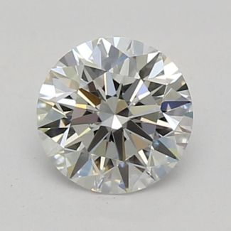 0.32 Carat Round D VVS1 EX GIA Natural Diamond