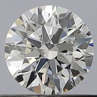 0.38 Carat Round E IF EX GIA Natural Diamond