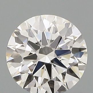 0.30 Carat Round I VS1 EX GIA Natural Diamond