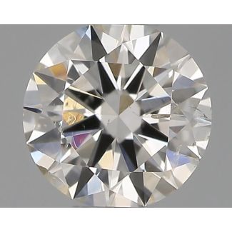 0.30 Carat Round H SI2 EX IGI Natural Diamond