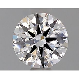 0.51 Carat Round E VS1 EX GIA Natural Diamond