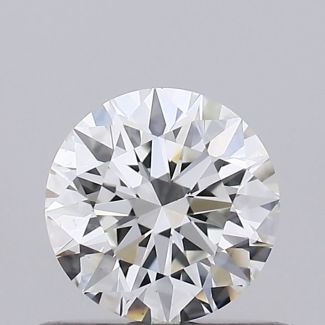 0.52 Carat Round H VS1 EX GIA Natural Diamond