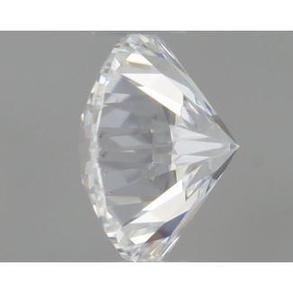 0.37 Carat Round F SI1 EX GIA Natural Diamond