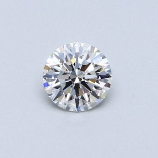 0.57 Carat Round D VS1 EX GIA Natural Diamond