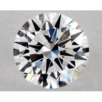 0.5 Carat Round D VVS2 EX GIA Natural Diamond