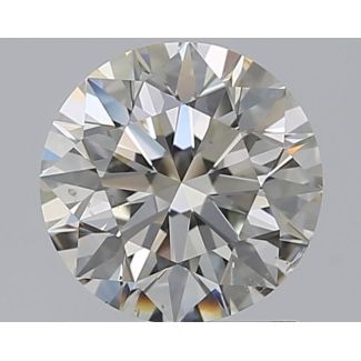 1.01 Carat Round J SI1 EX GIA Natural Diamond