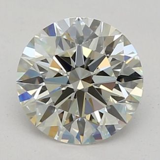 0.52 Carat Round I IF EX GIA Natural Diamond