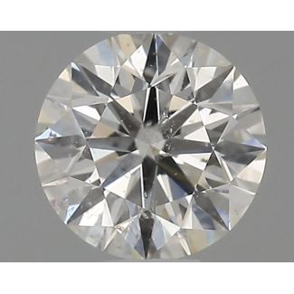 0.4 Carat Round G SI2 EX GIA Natural Diamond