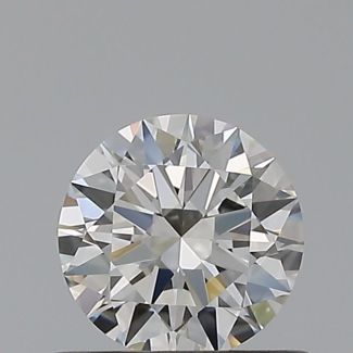 0.52 Carat Round G IF EX IGI Natural Diamond