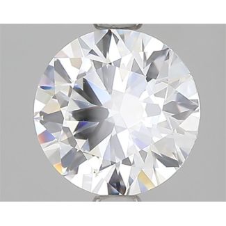 1.41 Carat Round E VVS1 EX GIA Natural Diamond