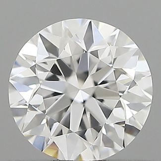 0.51 Carat Round D VVS2 VG GIA Natural Diamond