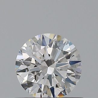 0.5 Carat Round F VS2 EX GIA Natural Diamond