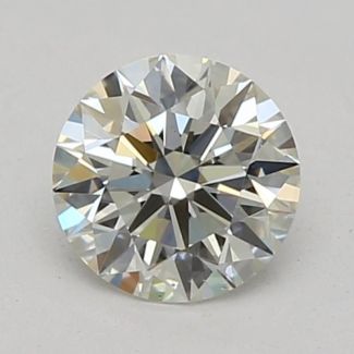 0.40 Carat Round J VVS1 EX GIA Natural Diamond