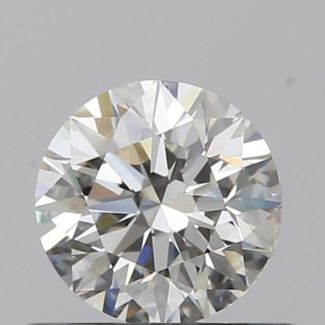 0.50 Carat Round J VS2 G VG GIA Natural Diamond