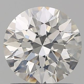 1.08 Carat Round I SI1 EX GIA Natural Diamond