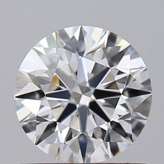 0.9 Carat Round F VS2 EX GIA Natural Diamond