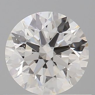 0.7 Carat Round H SI1 EX GIA Natural Diamond