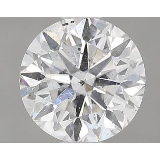 0.7 Carat Round D SI2 VG GIA Natural Diamond