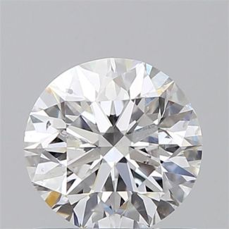 0.70 Carat Round D SI2 EX VG GIA Natural Diamond