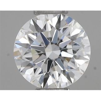 0.40 Carat Round E VS1 EX GIA Natural Diamond