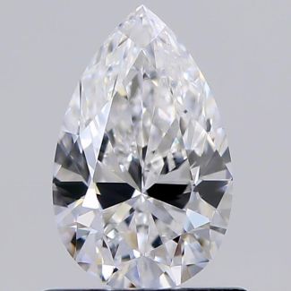 0.70 Carat Pear D VS1 - VG GIA Natural Diamond