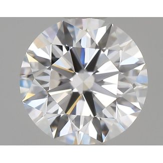 1.02 Carat Round D VVS2 EX GIA Natural Diamond