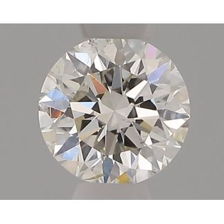 0.30 Carat Round G SI1 EX VG IGI Natural Diamond