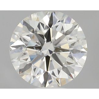 1.0 Carat Round H SI2 EX GIA Natural Diamond