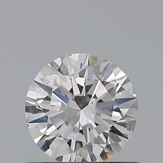 0.5 Carat Round D IF EX IGI Natural Diamond