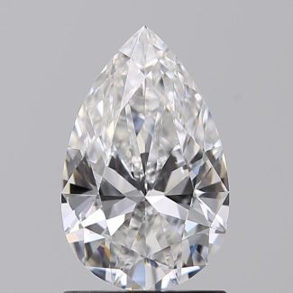 1.00 Carat Pear D VS1 - EX GIA Natural Diamond