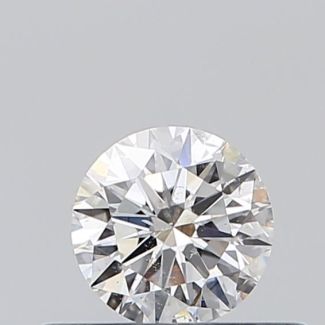 0.3 Carat Round F SI2 EX GIA Natural Diamond