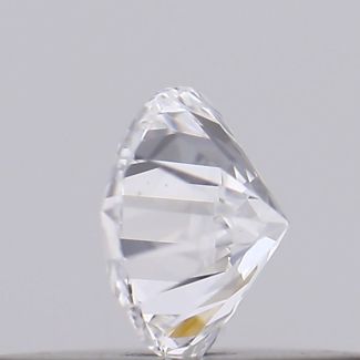 0.18 Carat Round D VS2 EX VG GIA Natural Diamond