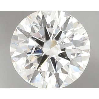 0.5 Carat Round I SI2 EX VG GIA Natural Diamond